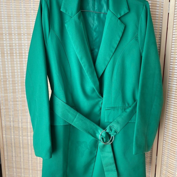 Green Jacket trench coat - Picture 3 of 9